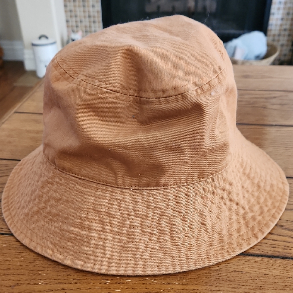 Universal Thread Rust Brown Wide Brim Cotton Bucket Hat